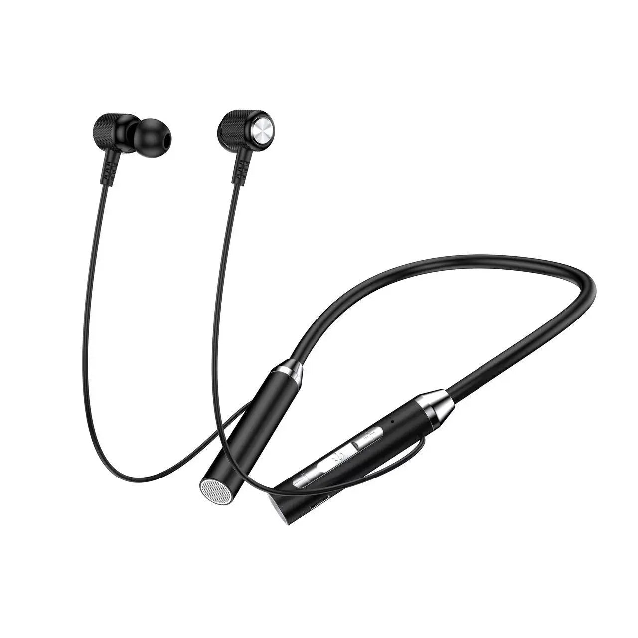 Magnetic Wireless Neckband Earbuds with Mic, Lightweight Sports Bluetooth Earphones for Running & Workout